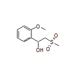 1-(2-Methoxyphenyl)-2-(methylsulfonyl)ethan-1-ol
