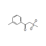 2-(Methylsulfonyl)-1-(m-tolyl)ethan-1-one