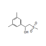 1-(3,5-Dimethylphenyl)-2-(methylsulfonyl)ethan-1-ol
