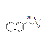 2-(Methylsulfonyl)-1-(naphthalen-2-yl)ethan-1-ol