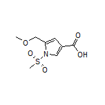 5-(Methoxymethyl)-1-(methylsulfonyl)-1H-pyrrole-3-carboxylic Acid
