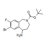 2-Boc-7-bromo-8-fluoro-2,3,4,5-tetrahydro-1H-benzo[c]azepin-5-amine