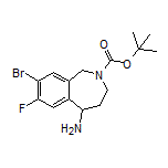2-Boc-8-bromo-7-fluoro-2,3,4,5-tetrahydro-1H-benzo[c]azepin-5-amine