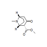 Methyl (1R,2R,5S)-8-Methyl-3-oxo-8-azabicyclo[3.2.1]octane-2-carboxylate