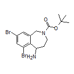 2-Boc-6,8-dibromo-2,3,4,5-tetrahydro-1H-benzo[c]azepin-5-amine