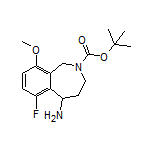 2-Boc-6-fluoro-9-methoxy-2,3,4,5-tetrahydro-1H-benzo[c]azepin-5-amine