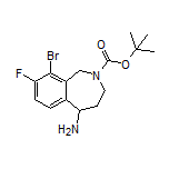 2-Boc-9-bromo-8-fluoro-2,3,4,5-tetrahydro-1H-benzo[c]azepin-5-amine