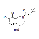 2-Boc-8-bromo-9-chloro-2,3,4,5-tetrahydro-1H-benzo[c]azepin-5-amine