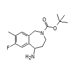 2-Boc-7-fluoro-8-methyl-2,3,4,5-tetrahydro-1H-benzo[c]azepin-5-amine