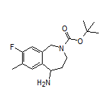 2-Boc-8-fluoro-7-methyl-2,3,4,5-tetrahydro-1H-benzo[c]azepin-5-amine