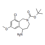 2-Boc-9-chloro-7-methoxy-2,3,4,5-tetrahydro-1H-benzo[c]azepin-5-amine