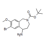 2-Boc-7-bromo-8-methoxy-2,3,4,5-tetrahydro-1H-benzo[c]azepin-5-amine