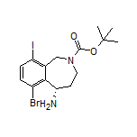 (S)-2-Boc-6-bromo-9-iodo-2,3,4,5-tetrahydro-1H-benzo[c]azepin-5-amine