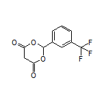 2-[3-(Trifluoromethyl)phenyl]-1,3-dioxane-4,6-dione