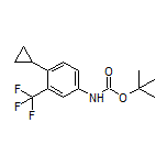 N-Boc-4-cyclopropyl-3-(trifluoromethyl)aniline