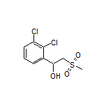 1-(2,3-Dichlorophenyl)-2-(methylsulfonyl)ethan-1-ol