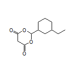 2-(3-Ethylcyclohexyl)-1,3-dioxane-4,6-dione