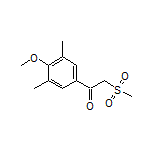 1-(4-Methoxy-3,5-dimethylphenyl)-2-(methylsulfonyl)ethan-1-one