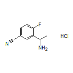 3-(1-Aminoethyl)-4-fluorobenzonitrile Hydrochloride