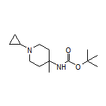 4-(Boc-amino)-1-cyclopropyl-4-methylpiperidine