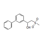 1-([1,1’-Biphenyl]-3-yl)-2-(methylsulfonyl)ethan-1-ol
