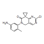 6’-(5-Amino-2-methylphenyl)-2’-chloro-5’H-spiro[cyclopropane-1,8’-pyrido[4,3-d]pyrimidin]-7’(6’H)-one
