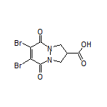 6,7-Dibromo-5,8-dioxo-2,3,5,8-tetrahydro-1H-pyrazolo[1,2-a]pyridazine-2-carboxylic Acid