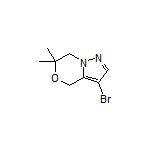 3-Bromo-6,6-dimethyl-6,7-dihydro-4H-pyrazolo[5,1-c][1,4]oxazine