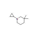 1-Cyclopropyl-3,3-dimethylpiperidine