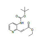 Ethyl 3-[3-(Boc-amino)pyridin-2-yl]acrylate