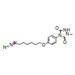 4-[4-[(6-Azidohexyl)oxy]phenyl]-1-methyl-1,2,4-triazolidine-3,5-dione
