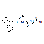 2-[(2S,3S)-2-(Fmoc-amino)-3-methylpentanamido]-2-methylpropanoic Acid