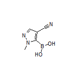 4-Cyano-1-methyl-1H-pyrazole-5-boronic Acid