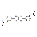 2,5-Bis[3-(difluoromethoxy)phenyl]thiazolo[5,4-d]thiazole