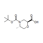 (2S,5S)-4-Boc-5-methylmorpholine-2-carboxylic Acid