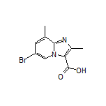 6-Bromo-2,8-dimethylimidazo[1,2-a]pyridine-3-carboxylic Acid