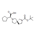 (S)-2-[(S)-7-Boc-2,7-diazaspiro[4.4]nonan-2-yl]-2-cyclopentylacetic Acid