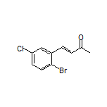 (E)-4-(2-Bromo-5-chlorophenyl)but-3-en-2-one