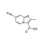 7-Cyano-2-methylimidazo[1,2-a]pyridine-3-carboxylic Acid