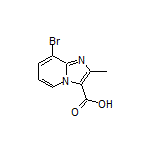8-Bromo-2-methylimidazo[1,2-a]pyridine-3-carboxylic Acid