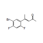 (E)-4-(5-Bromo-2,4-difluorophenyl)pent-3-en-2-one