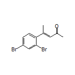(E)-4-(2,4-Dibromophenyl)pent-3-en-2-one