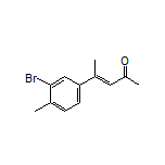 (E)-4-(3-Bromo-4-methylphenyl)pent-3-en-2-one