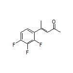 (E)-4-(2,3,4-Trifluorophenyl)pent-3-en-2-one
