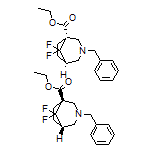 Ethyl rac-(1S,5R)-3-Benzyl-8,8-difluoro-3-azabicyclo[3.2.1]octane-1-carboxylate