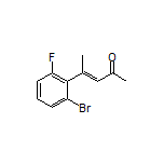 (E)-4-(2-Bromo-6-fluorophenyl)pent-3-en-2-one