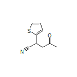 4-Oxo-2-(2-thienyl)pentanenitrile