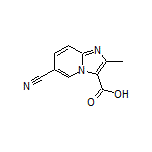 6-Cyano-2-methylimidazo[1,2-a]pyridine-3-carboxylic Acid