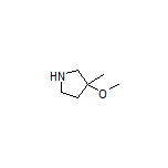 3-Methoxy-3-methylpyrrolidine