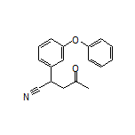 4-Oxo-2-(3-phenoxyphenyl)pentanenitrile